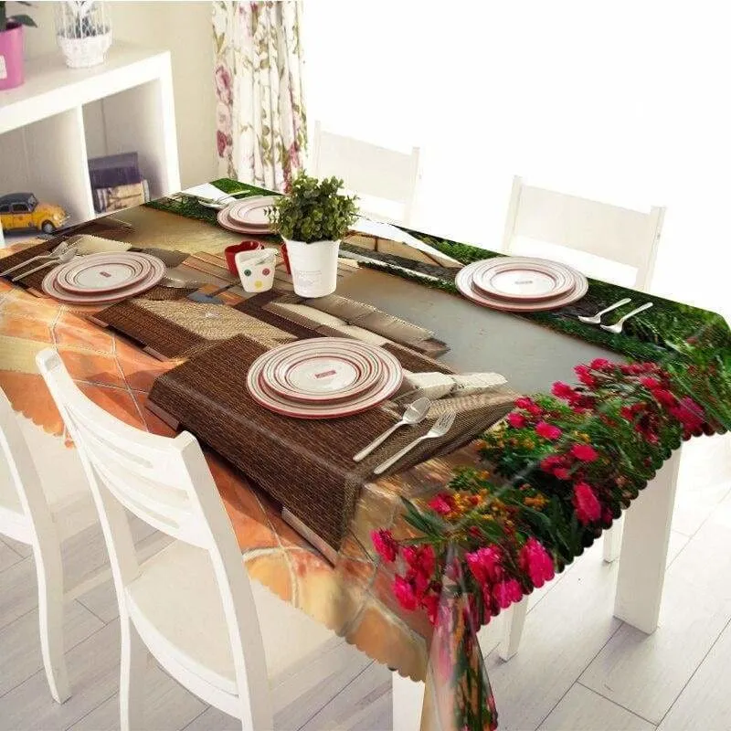 3D Christmas Tablecloth Just For You