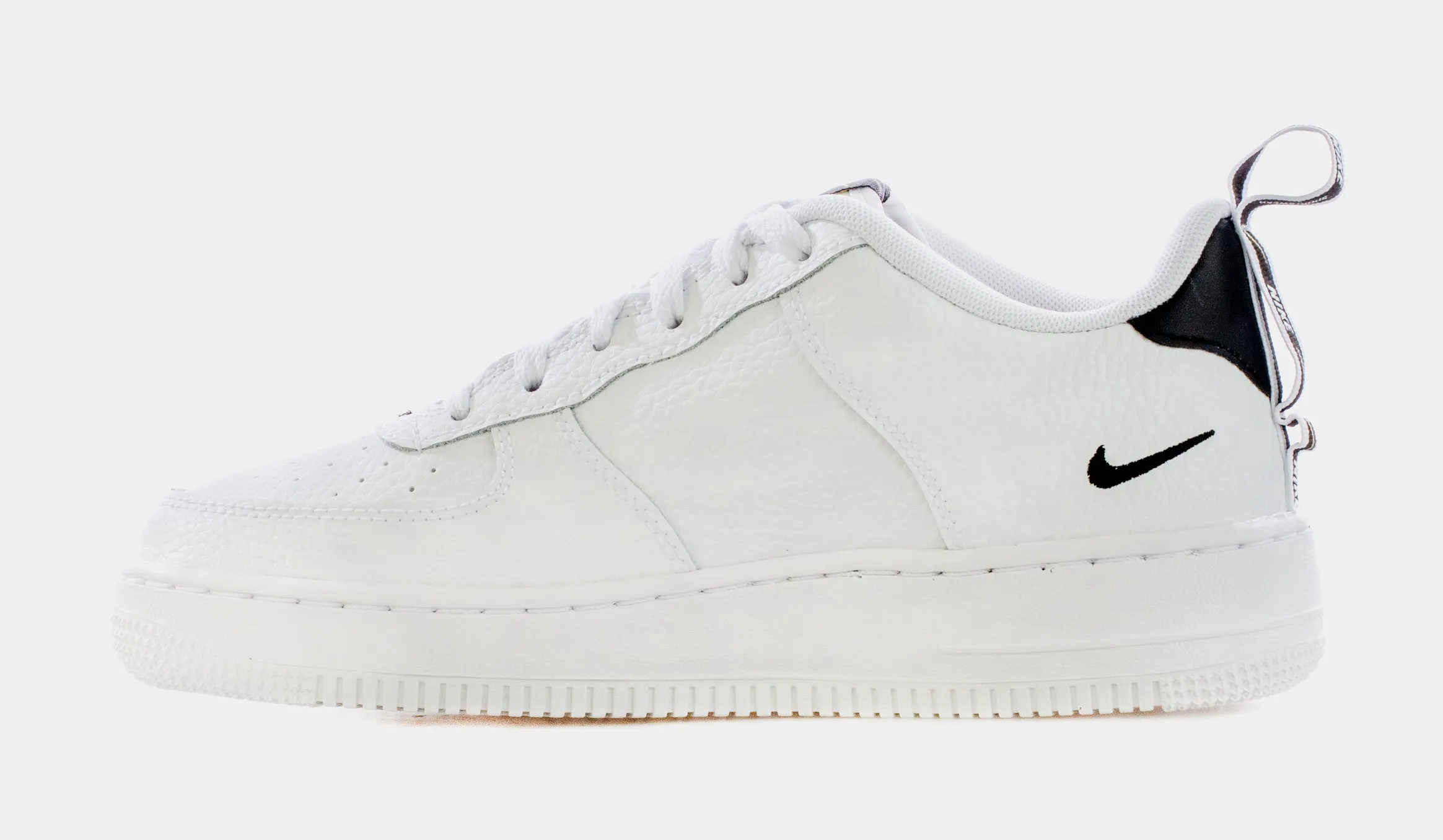 Air Force 1 LV8 Utility Grade School Lifestyle Shoes (White)