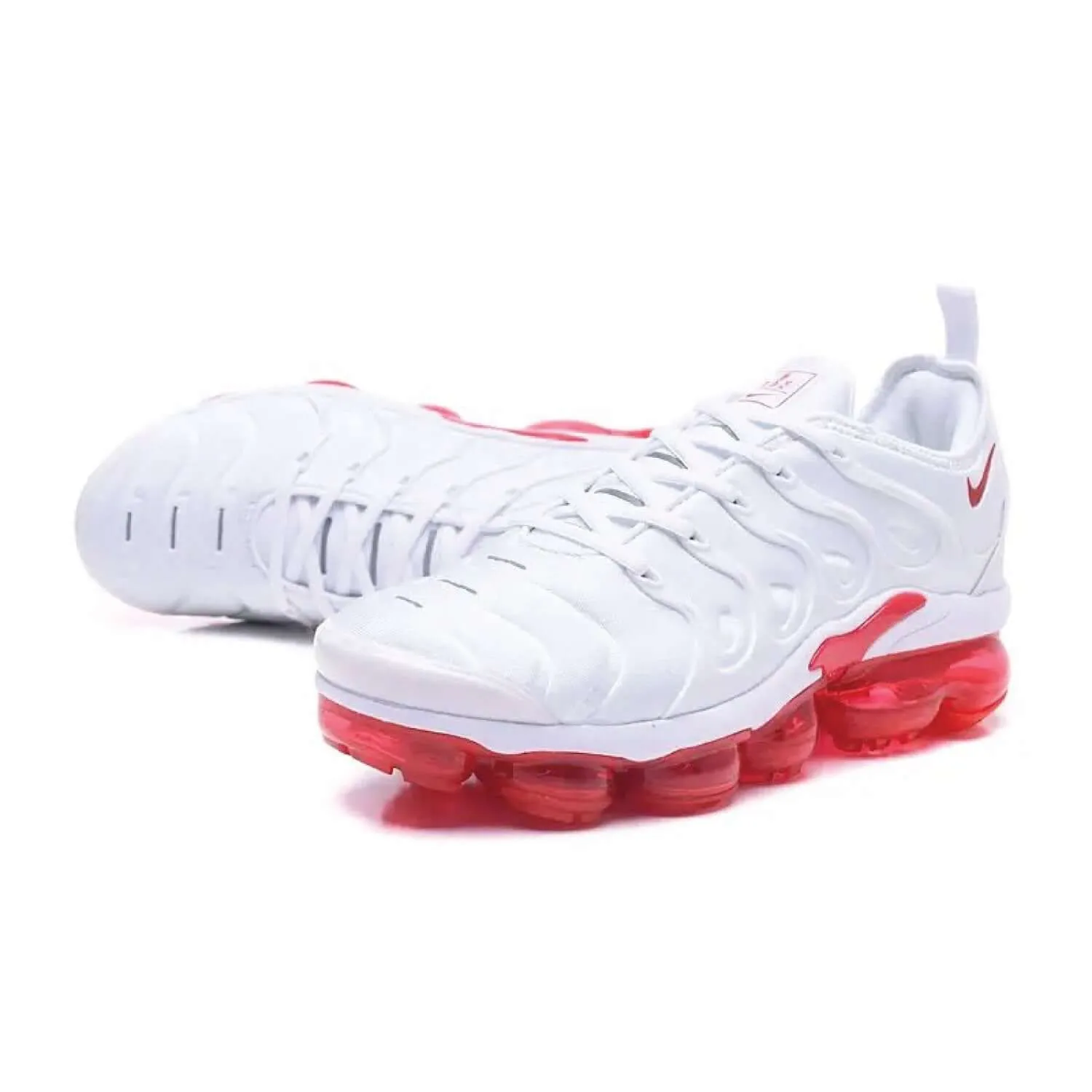 Air Vapormax Plus White University Red