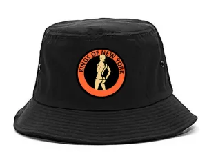 Amber Twerk Kings Of New York Logo Bucket Hat