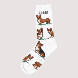 Animal Socks Cute Corgi