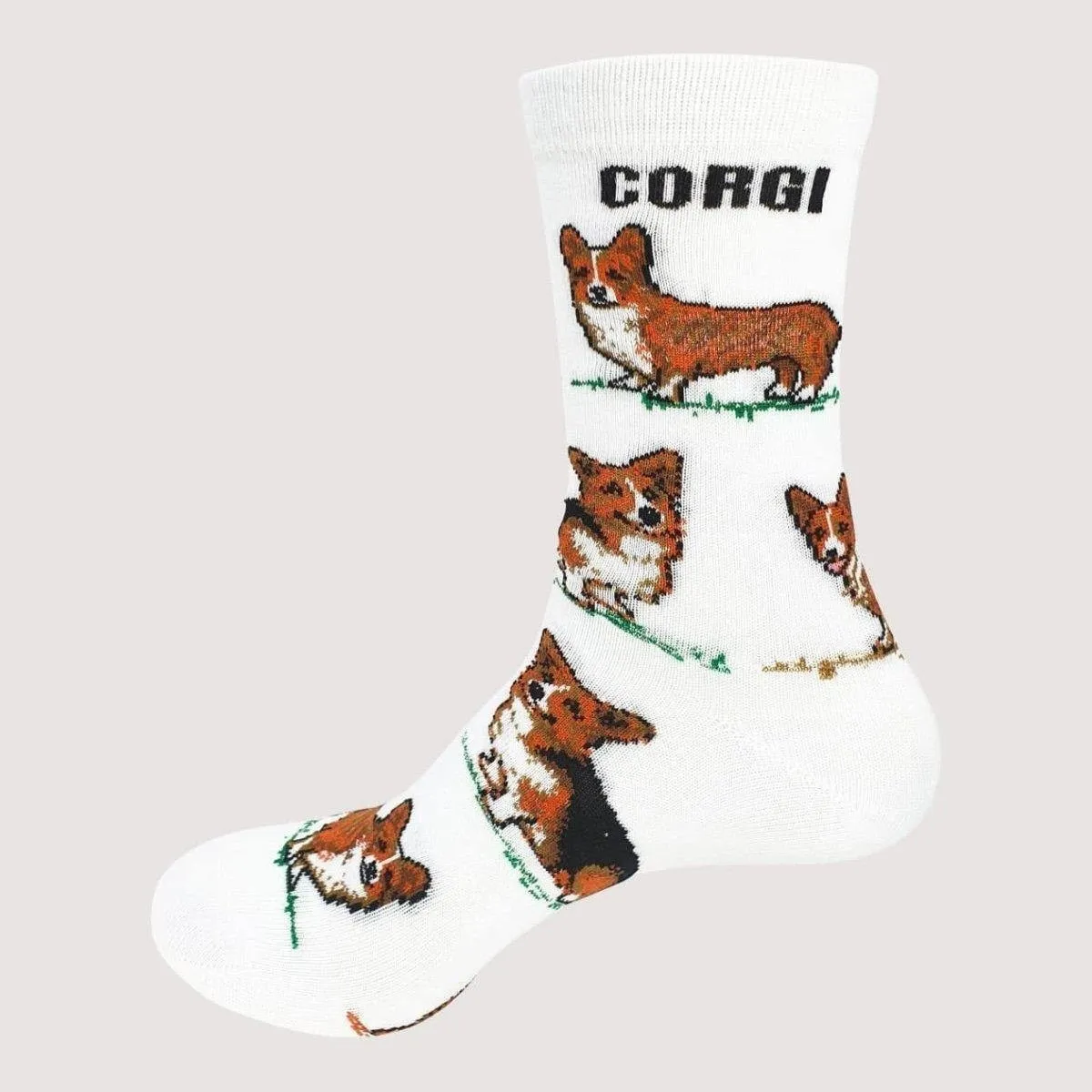 Animal Socks Cute Corgi