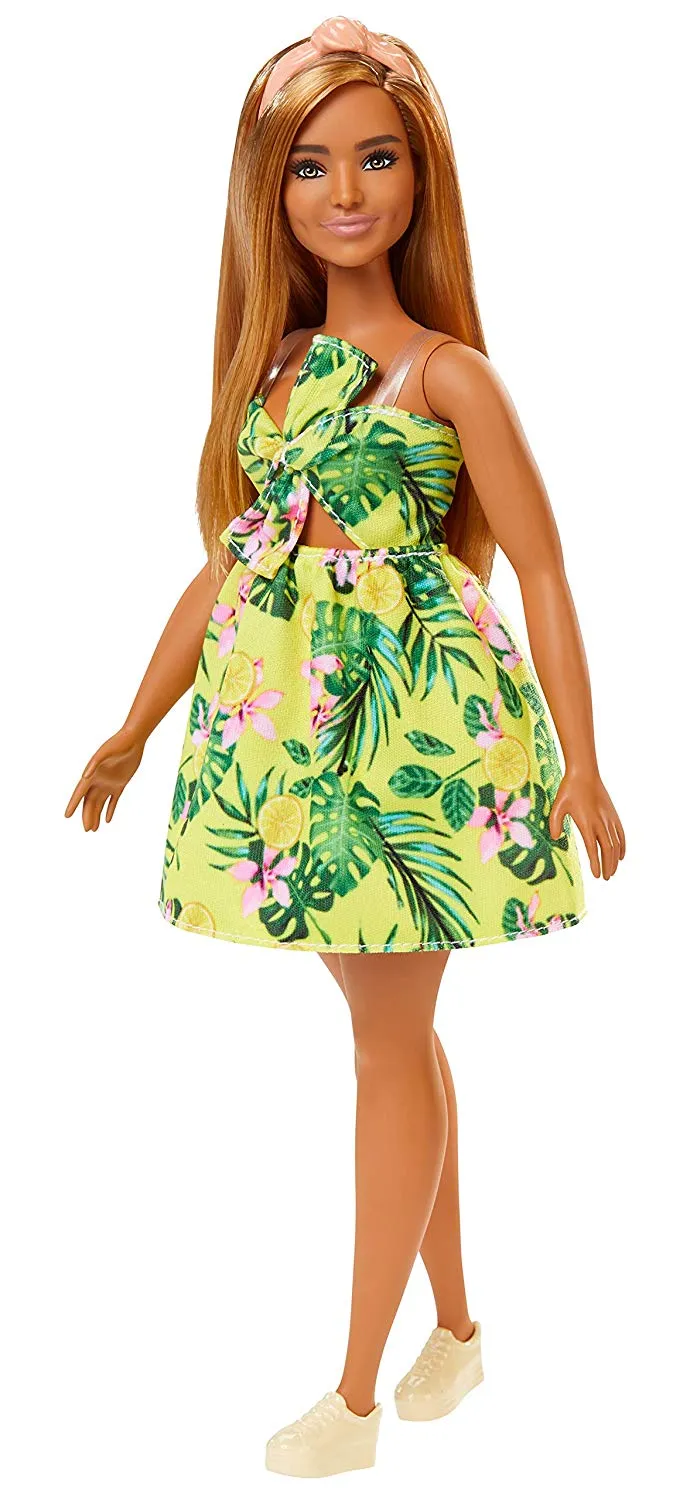 Barbie Fashionistas Doll with Long Blonde Hair Tropical Outfit