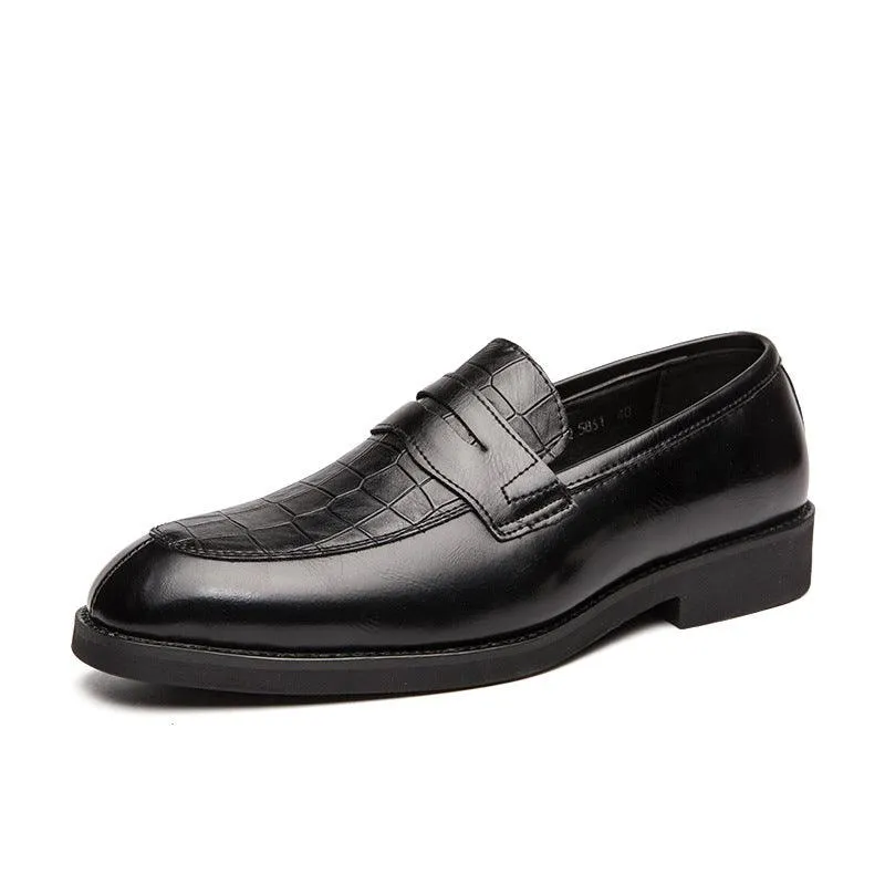 British Men's Casual Business Leather Shoes