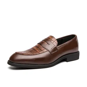 British Men's Casual Business Leather Shoes