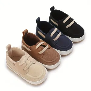 Casual Comfortable Sneakers For Baby Boys, Lightweight Non Slip Shoes For Indoor Outdoor Walking, Spring And Autumn