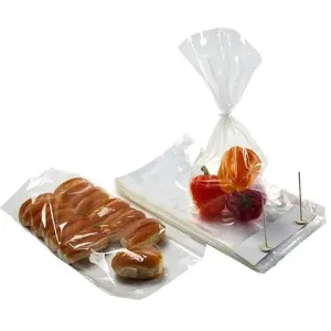 Clear Wicketed Bread Bags. 12 x 19 x 4 BG x 1 mil WIC