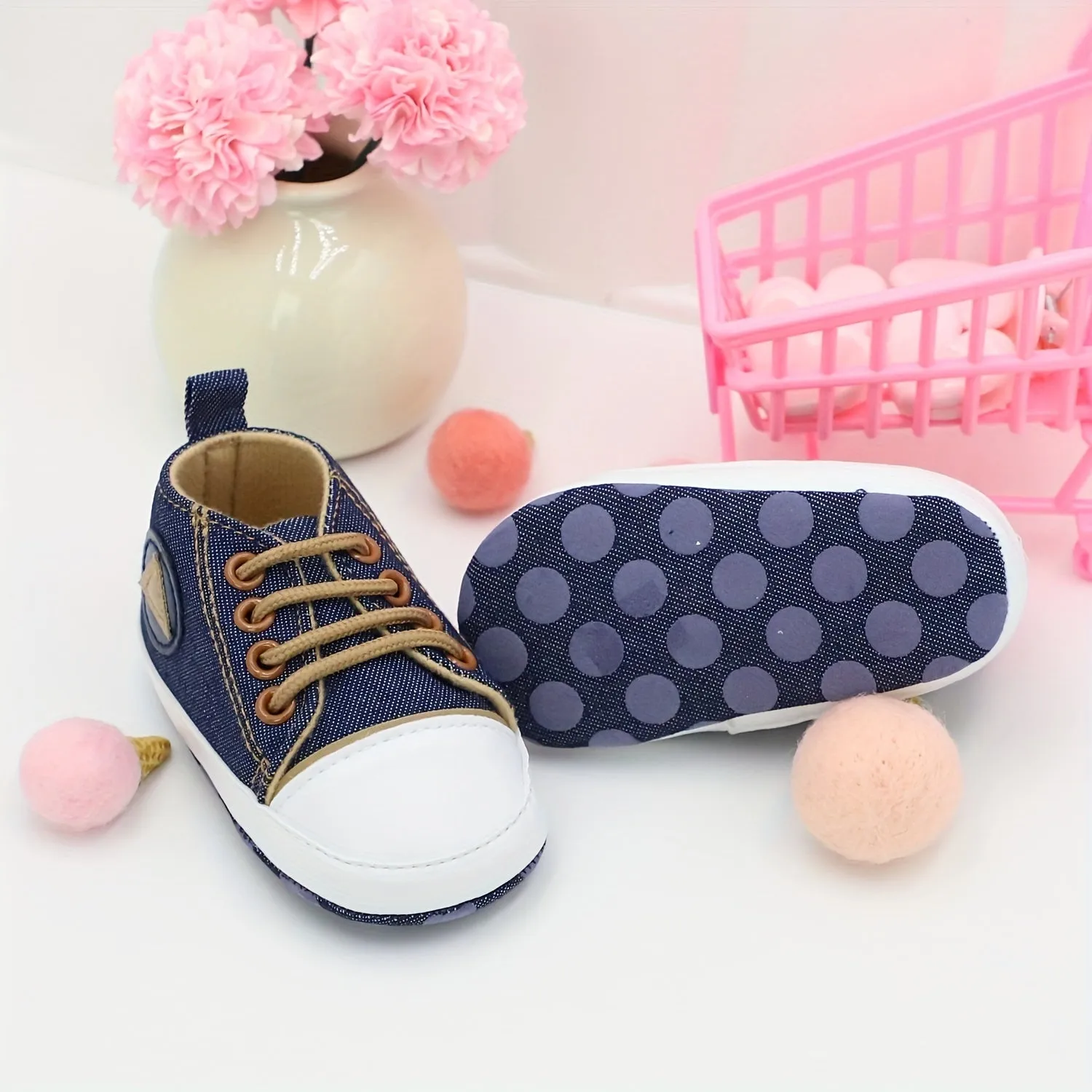 Comfortable Sneakers For Baby Boys, Lightweight Non Slip Shoes For Indoor Outdoor Walking, Spring And Autumn