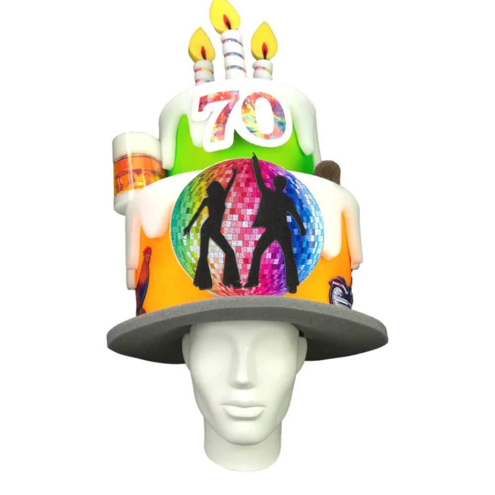 Custom Birthday Cake Hat