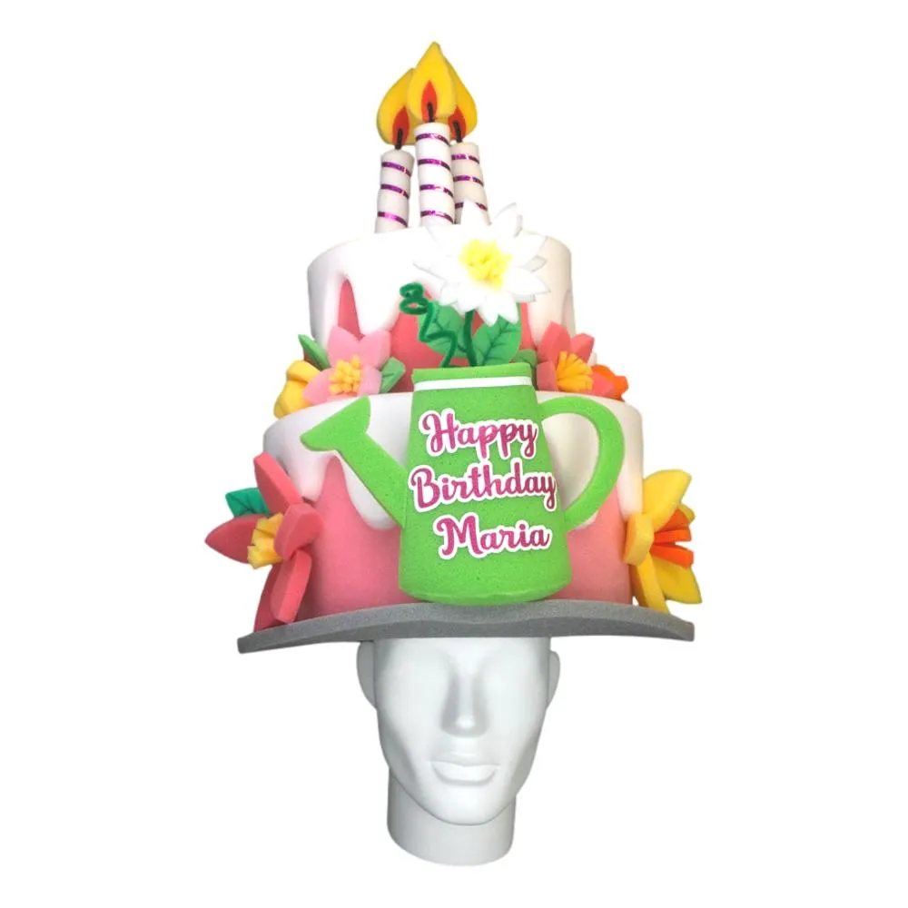 Custom Birthday Cake Hat