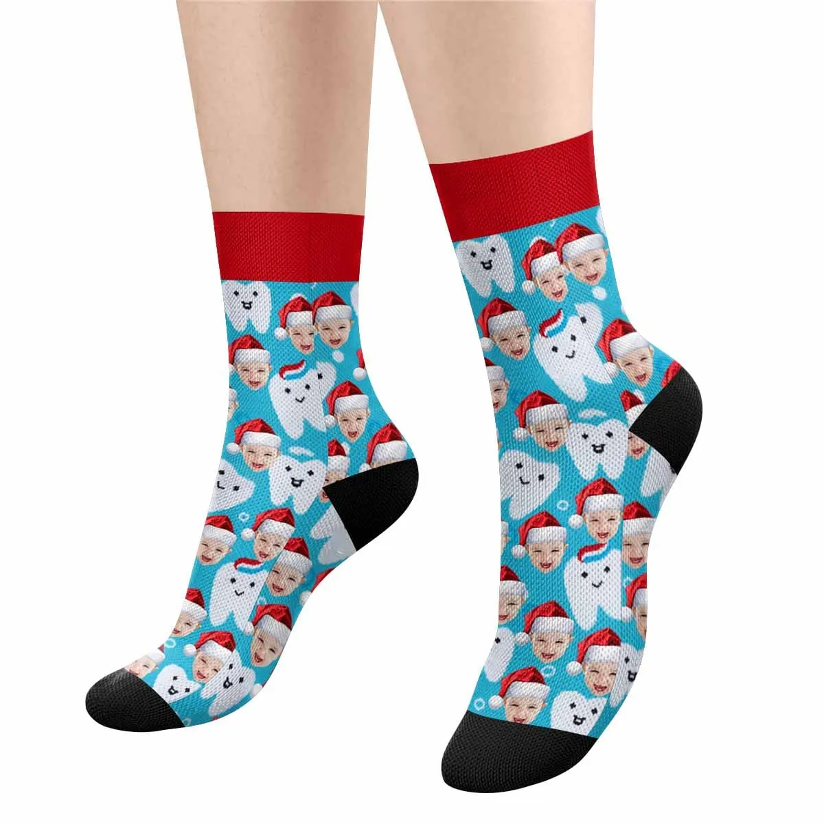 Custom Face Tooth Socks