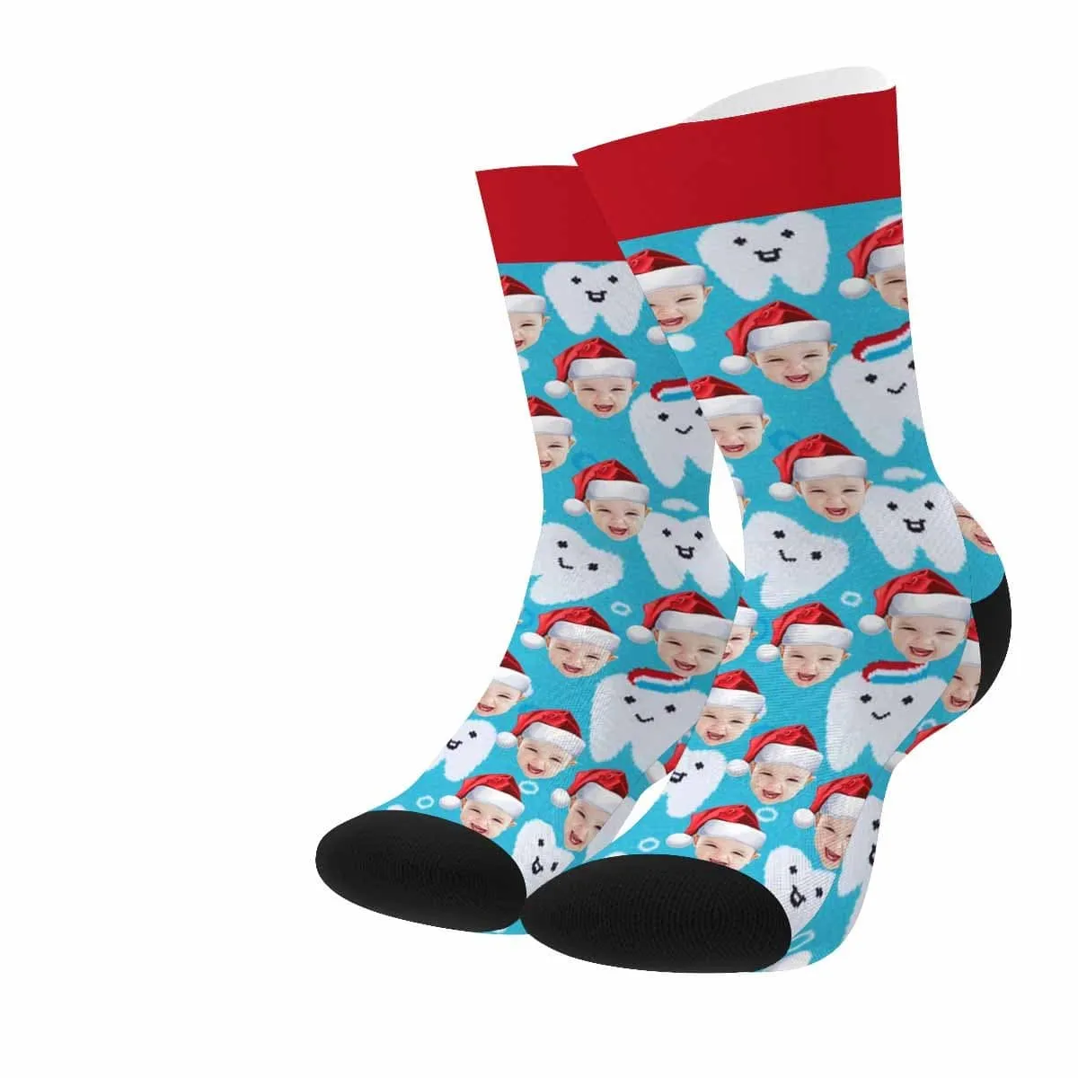 Custom Face Tooth Socks