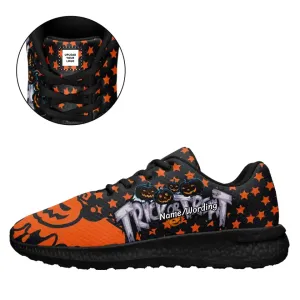 Custom Logo Gifts, Personalized Corporate Gifts Personalized Happy Halloween Sneakers, Custom Pumpkin, Skull, Bat Shoes, Party Gift,BLD2-23023002