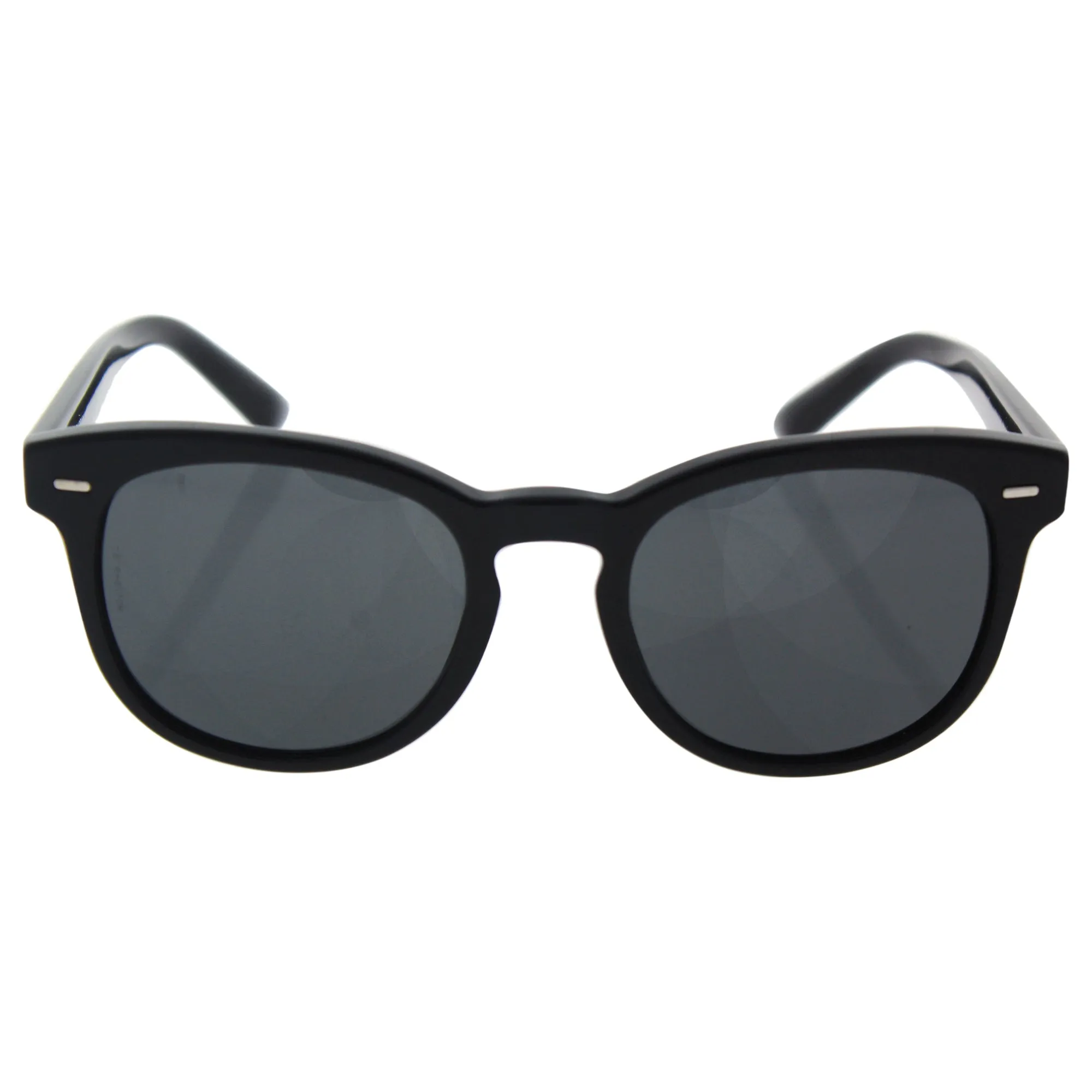 D&G Dolce & Gabbana Men's 0DG4254 Round Sunglasses, Black, 50 mm