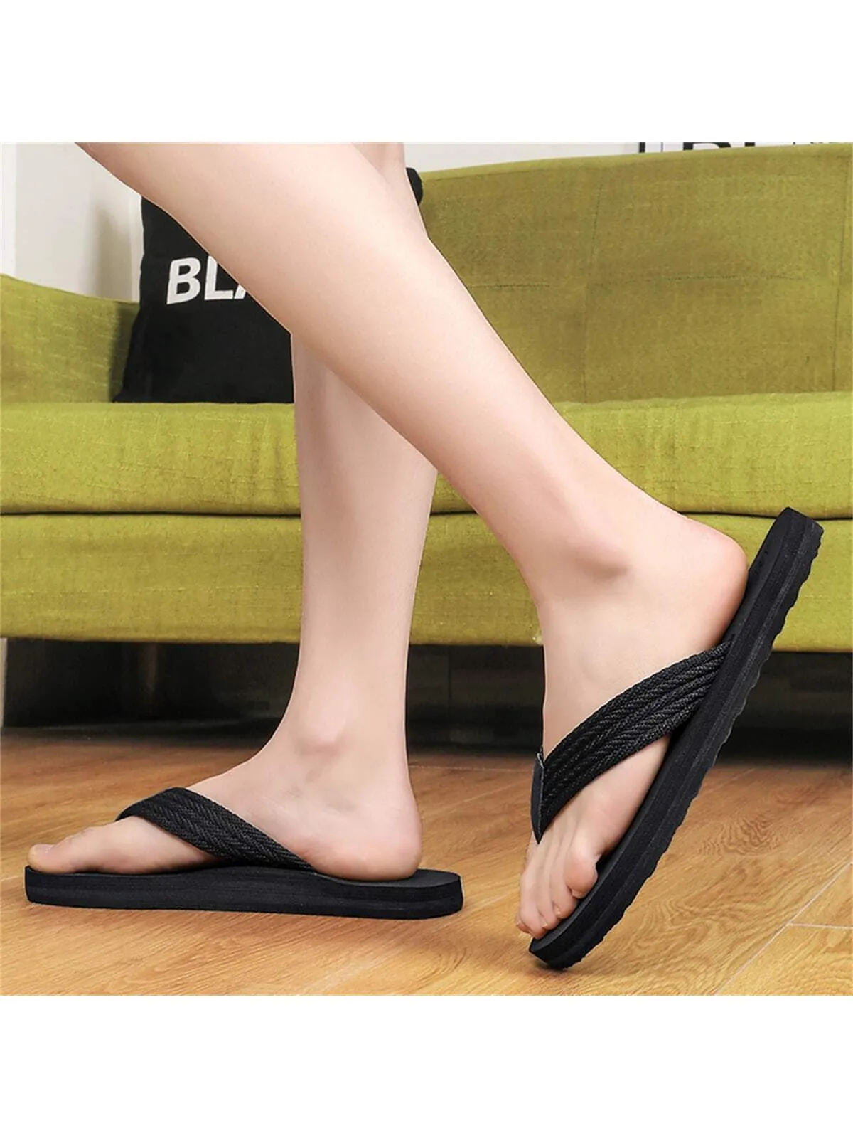 Extra Large Size Men's Slip-on Slides For Home, Daily & Beach Wear