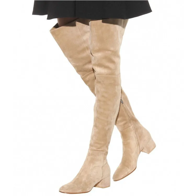 Flat Over The Knee Women's High Boots