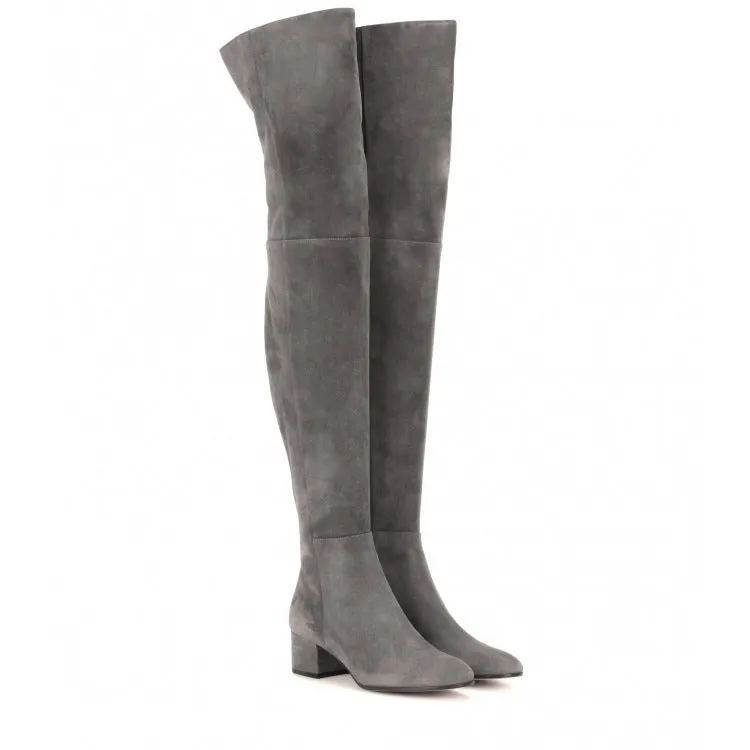 Flat Over The Knee Women's High Boots