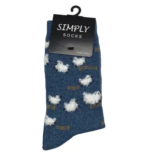 Fuzzy Sheep Women's Sock