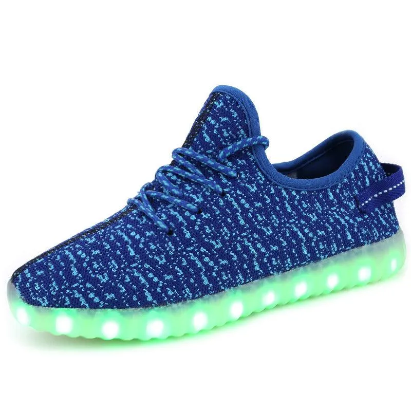 Highly-visible Fluorescent Shoes