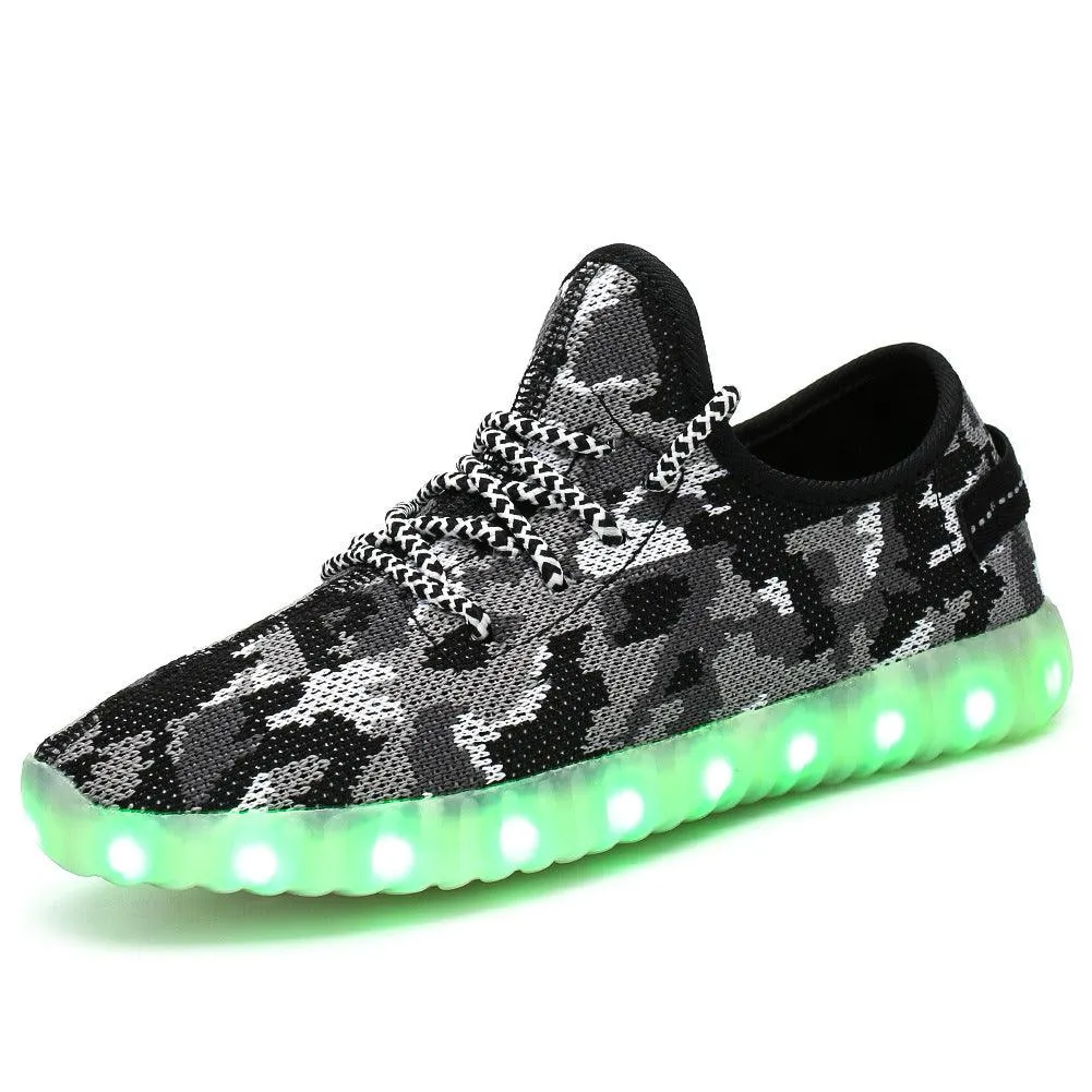 Highly-visible Fluorescent Shoes