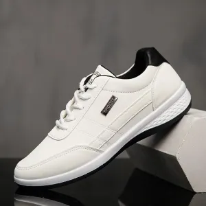 Leather versatile waterproof sports casual shoes