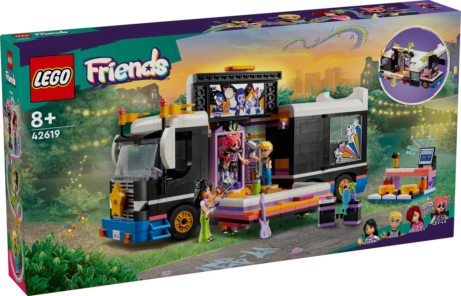 LEGO Friends: Pop Star Music Tour Bus