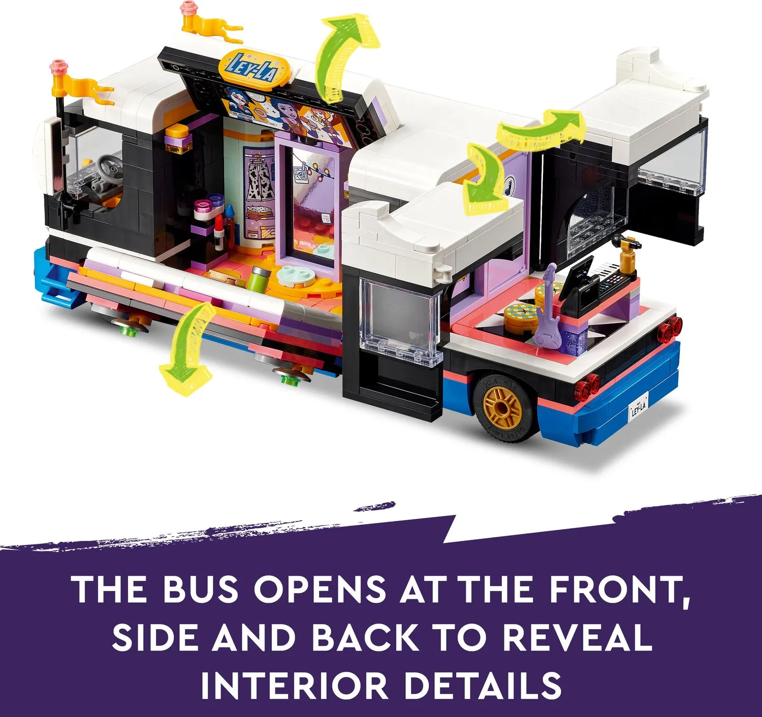 LEGO Friends: Pop Star Music Tour Bus