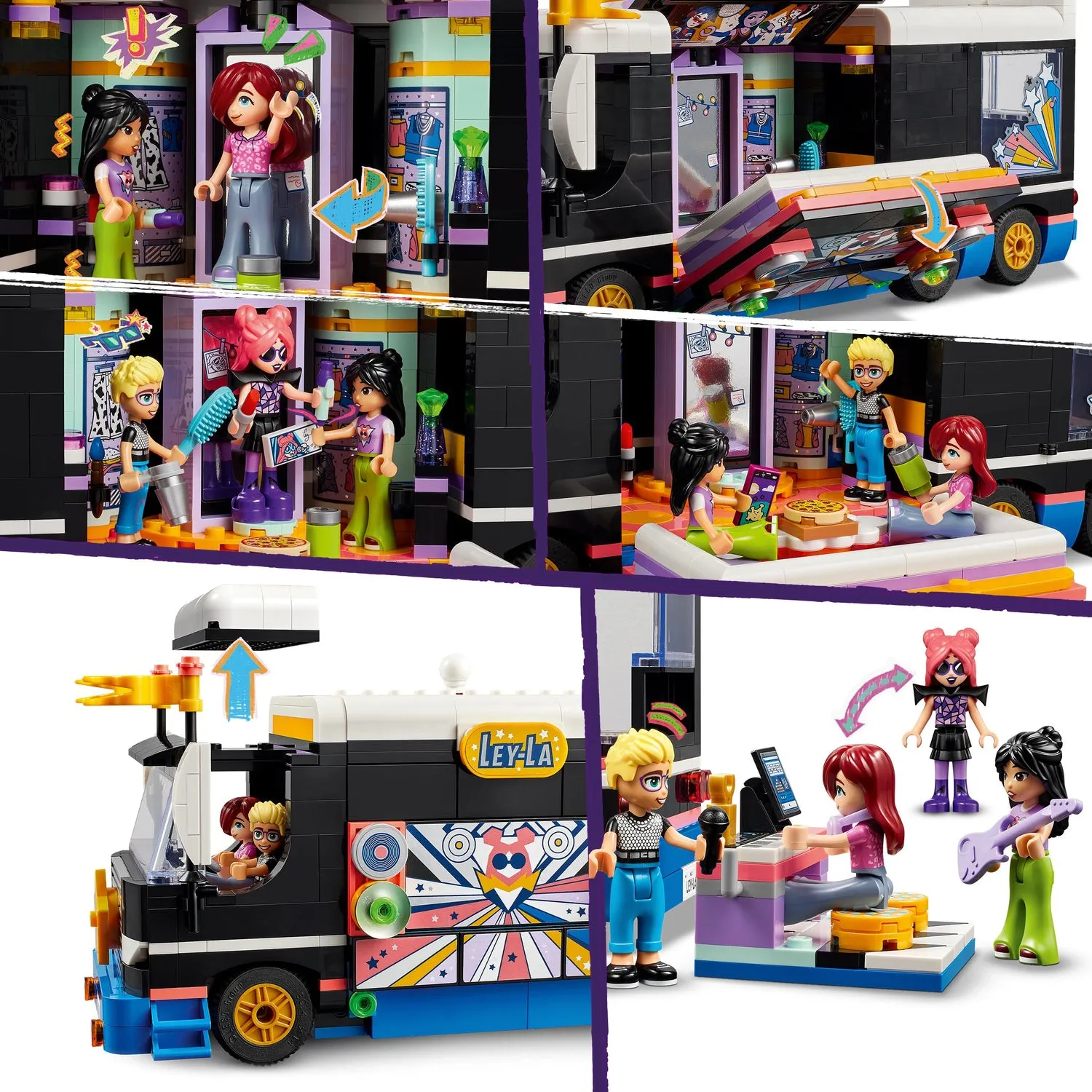 LEGO Friends: Pop Star Music Tour Bus