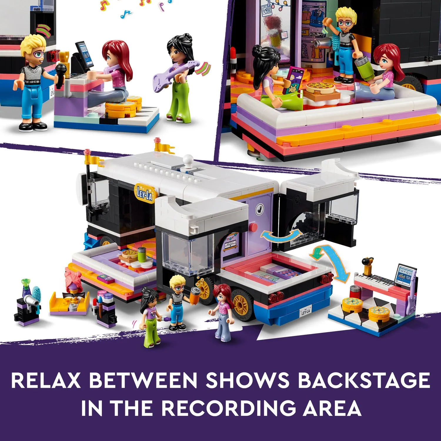 LEGO Friends: Pop Star Music Tour Bus