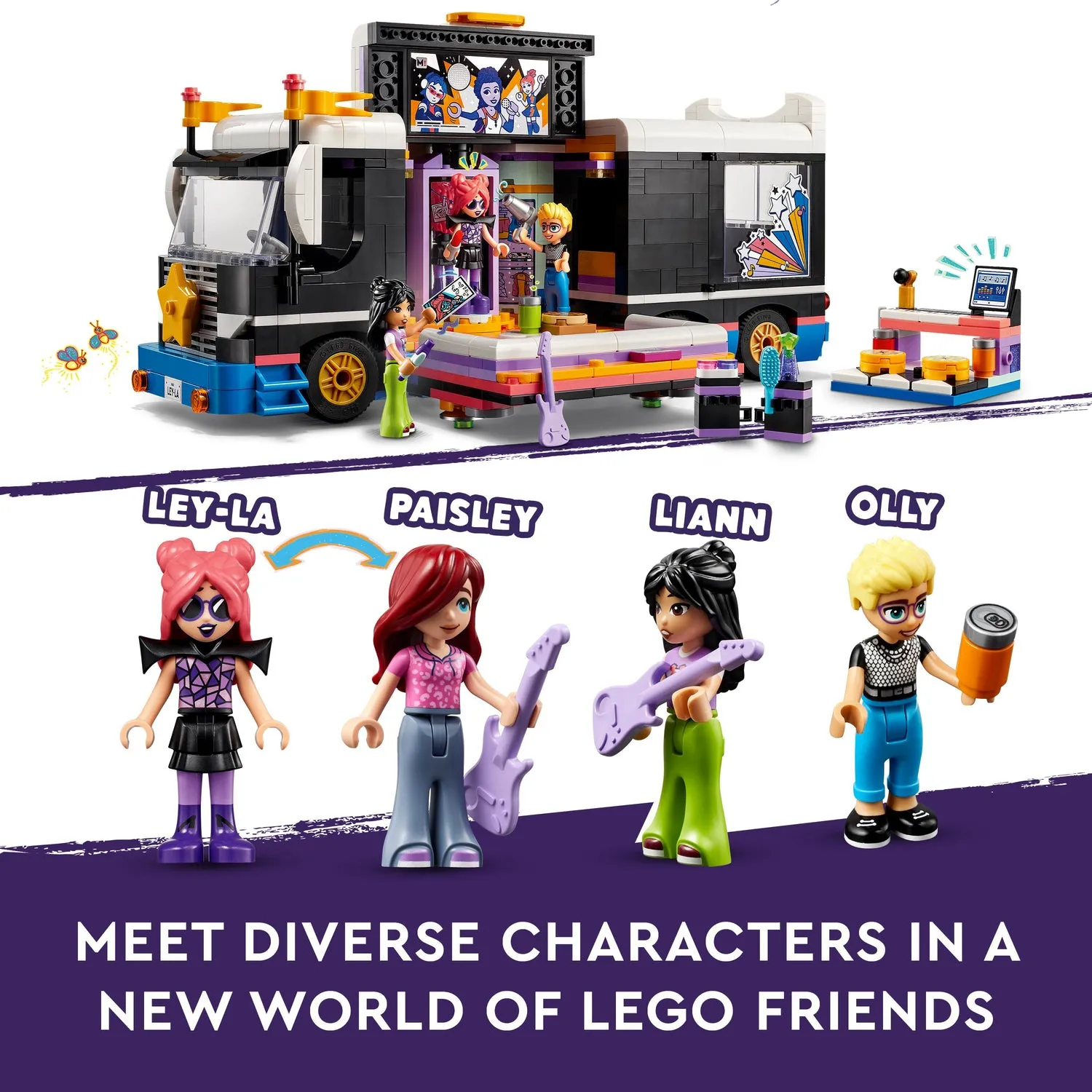 LEGO Friends: Pop Star Music Tour Bus