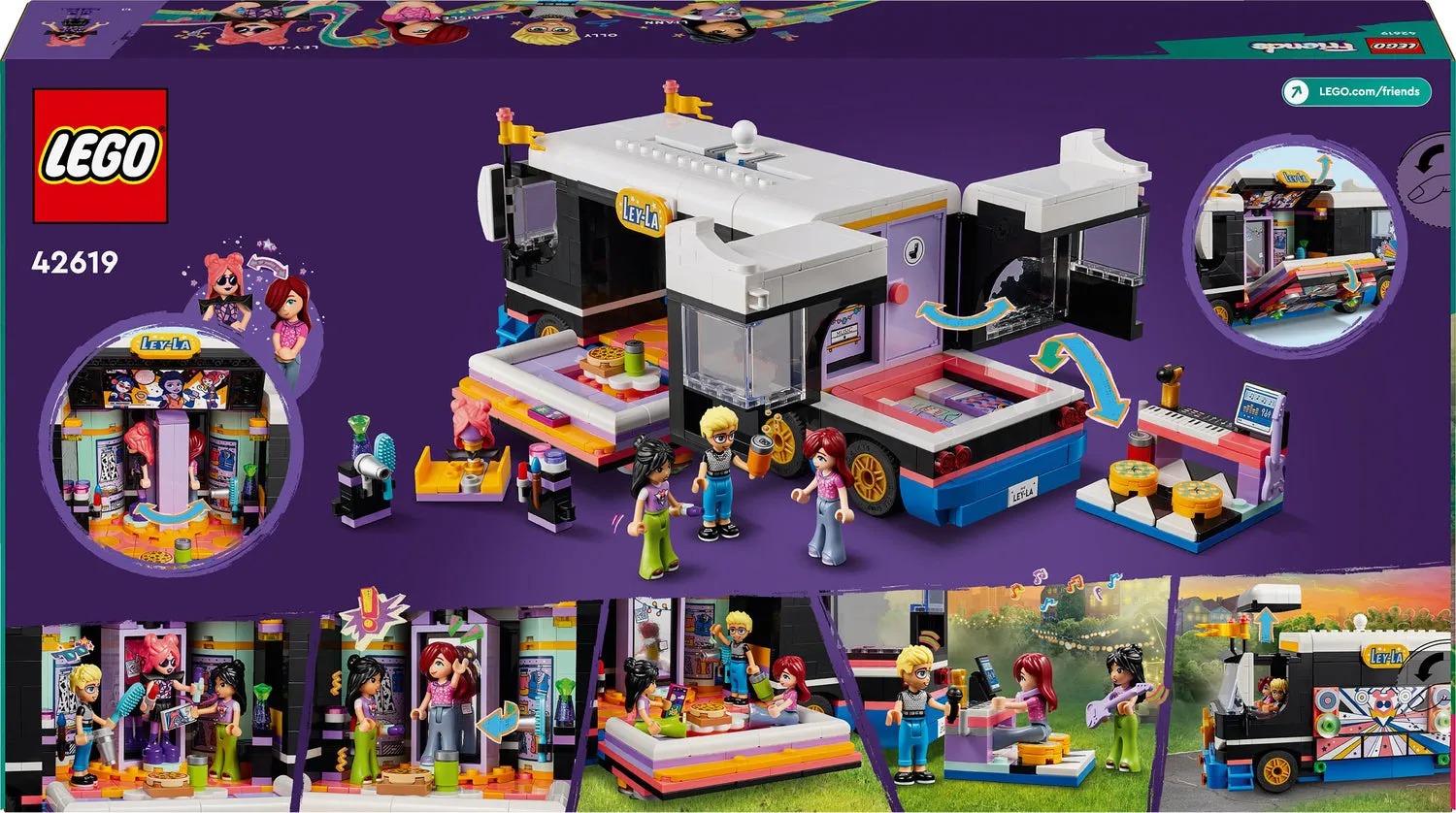 LEGO Friends: Pop Star Music Tour Bus