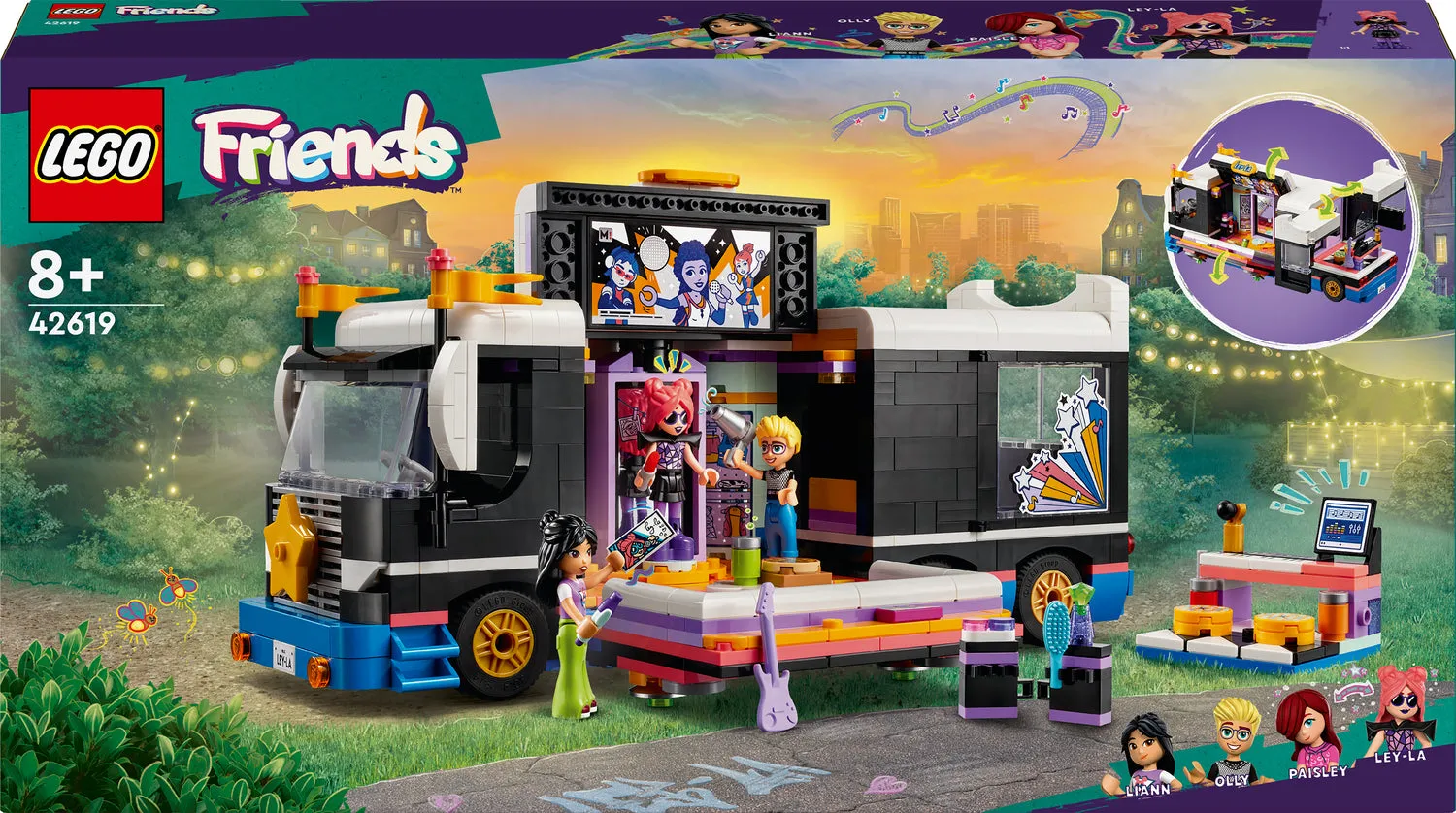 LEGO Friends: Pop Star Music Tour Bus