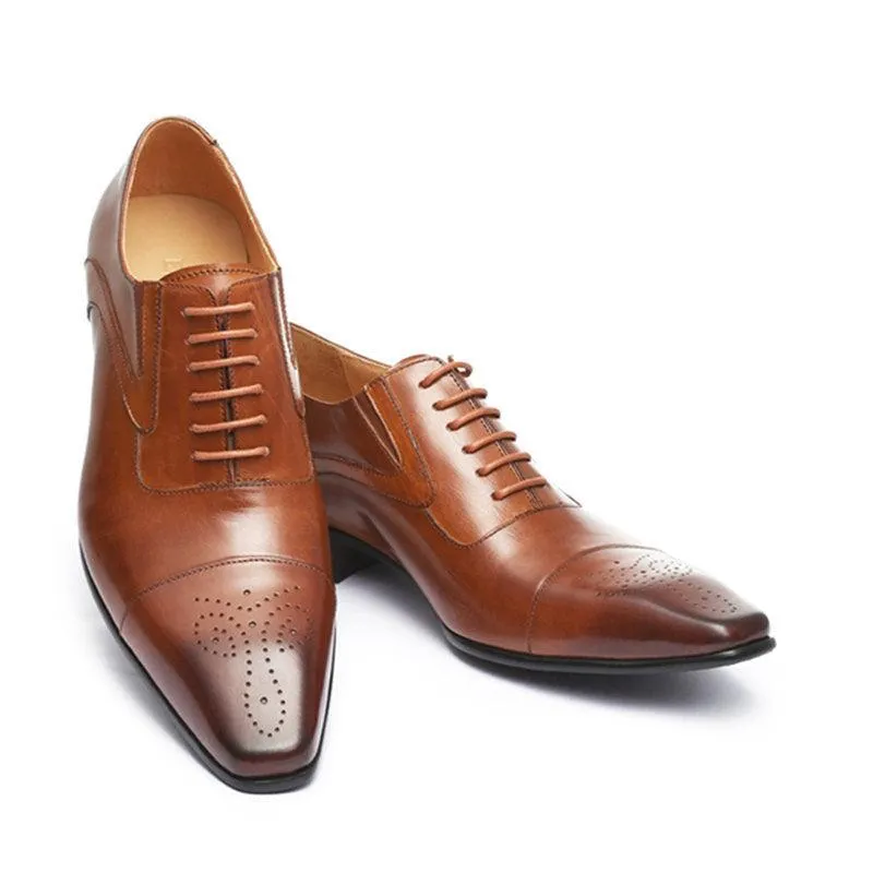 Men's Casual Fashion Square Toe Shoes