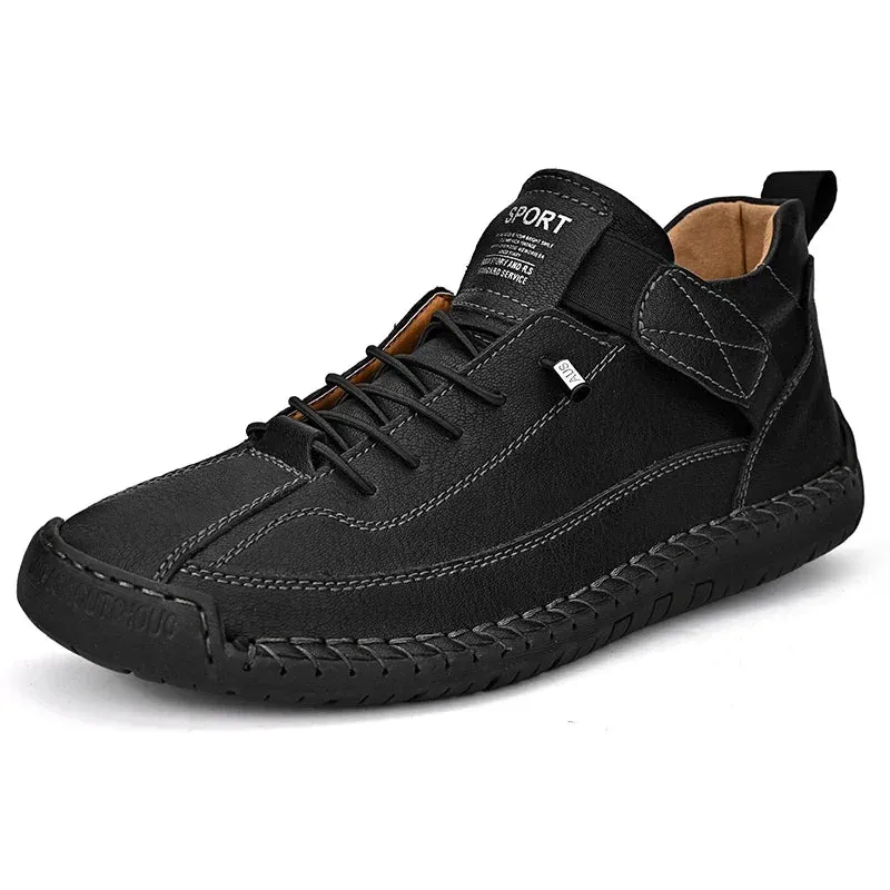 Men's leather shoes