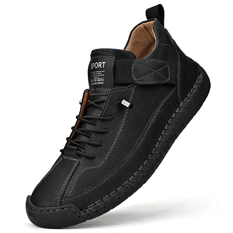 Men's leather shoes