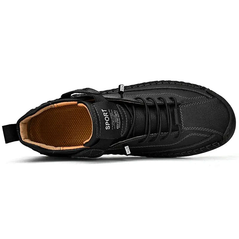 Men's leather shoes