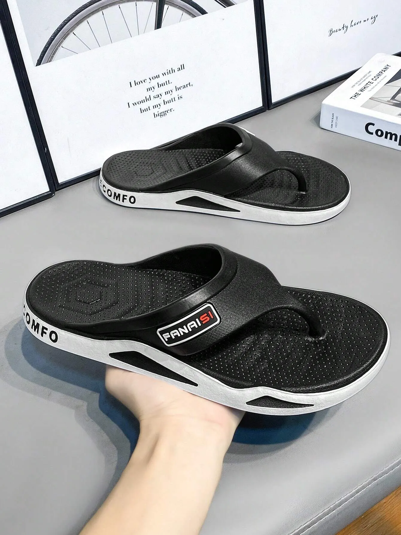 Men's Summer Fashion Flip Flops Sports Slippers Casual Beach Shoes