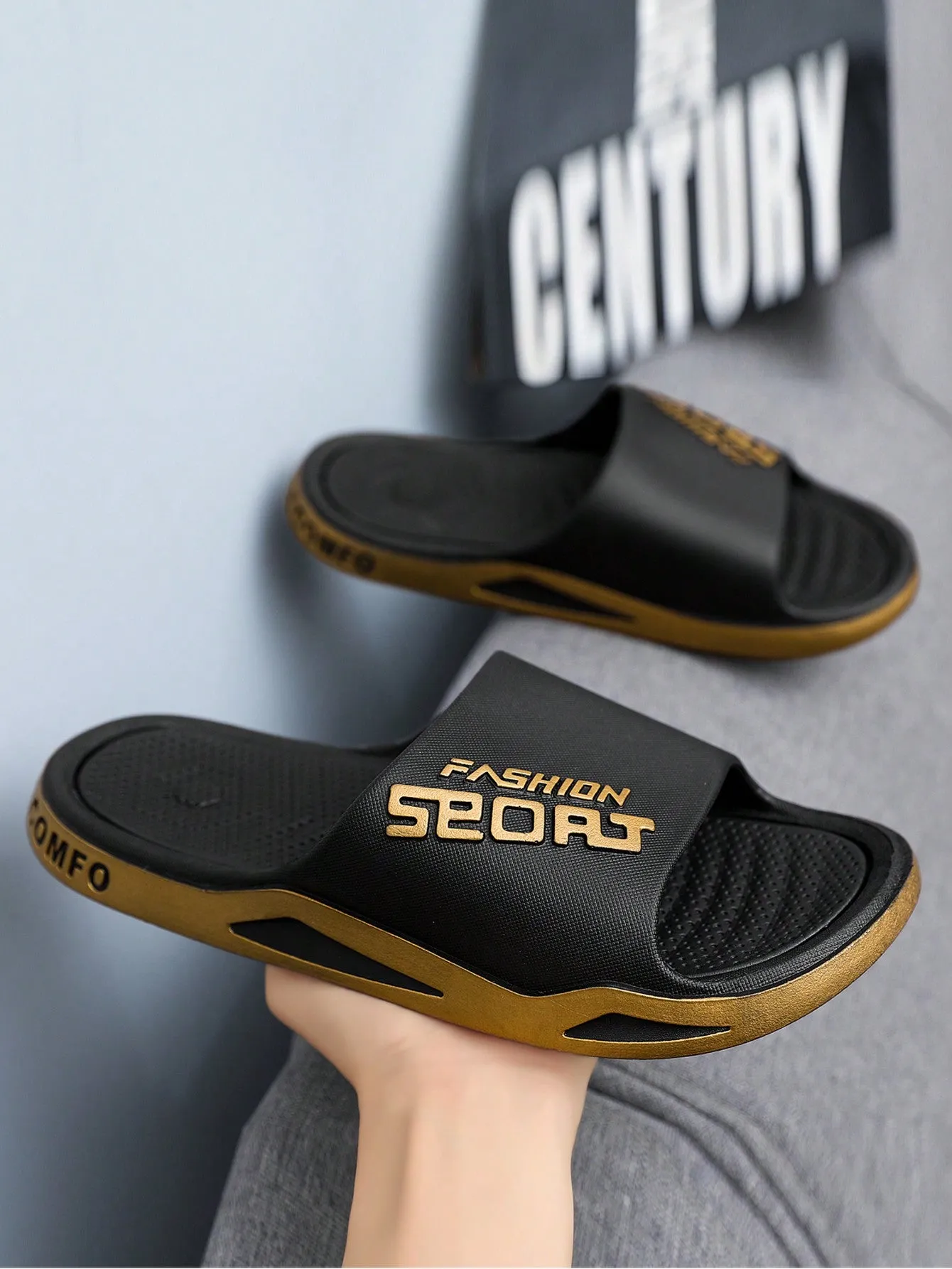 Men's Summer Fashion Flip Flops Sports Slippers Casual Beach Shoes