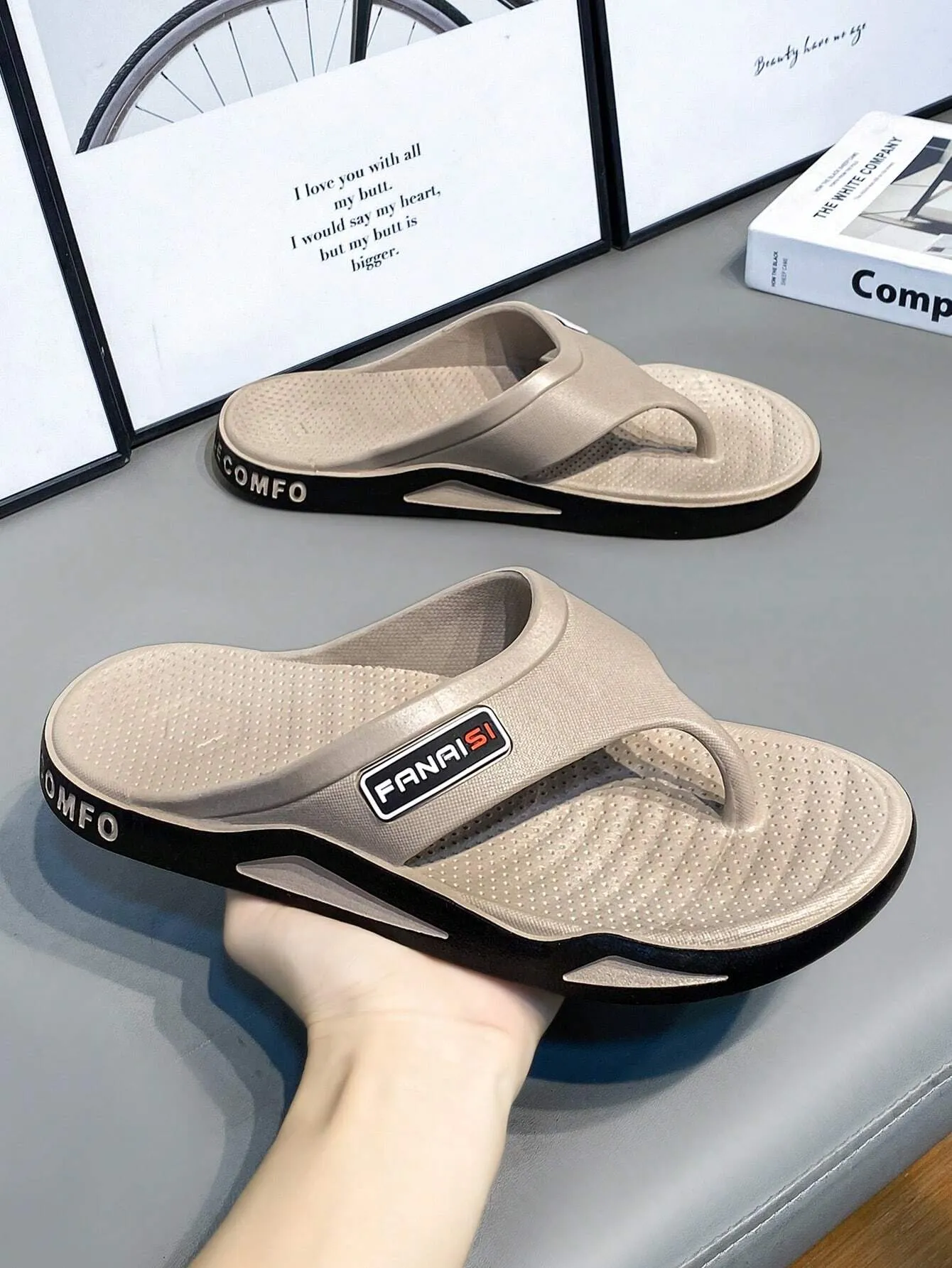 Men's Summer Fashion Flip Flops Sports Slippers Casual Beach Shoes