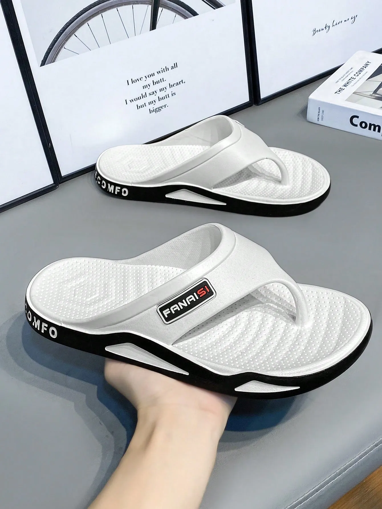 Men's Summer Fashion Flip Flops Sports Slippers Casual Beach Shoes