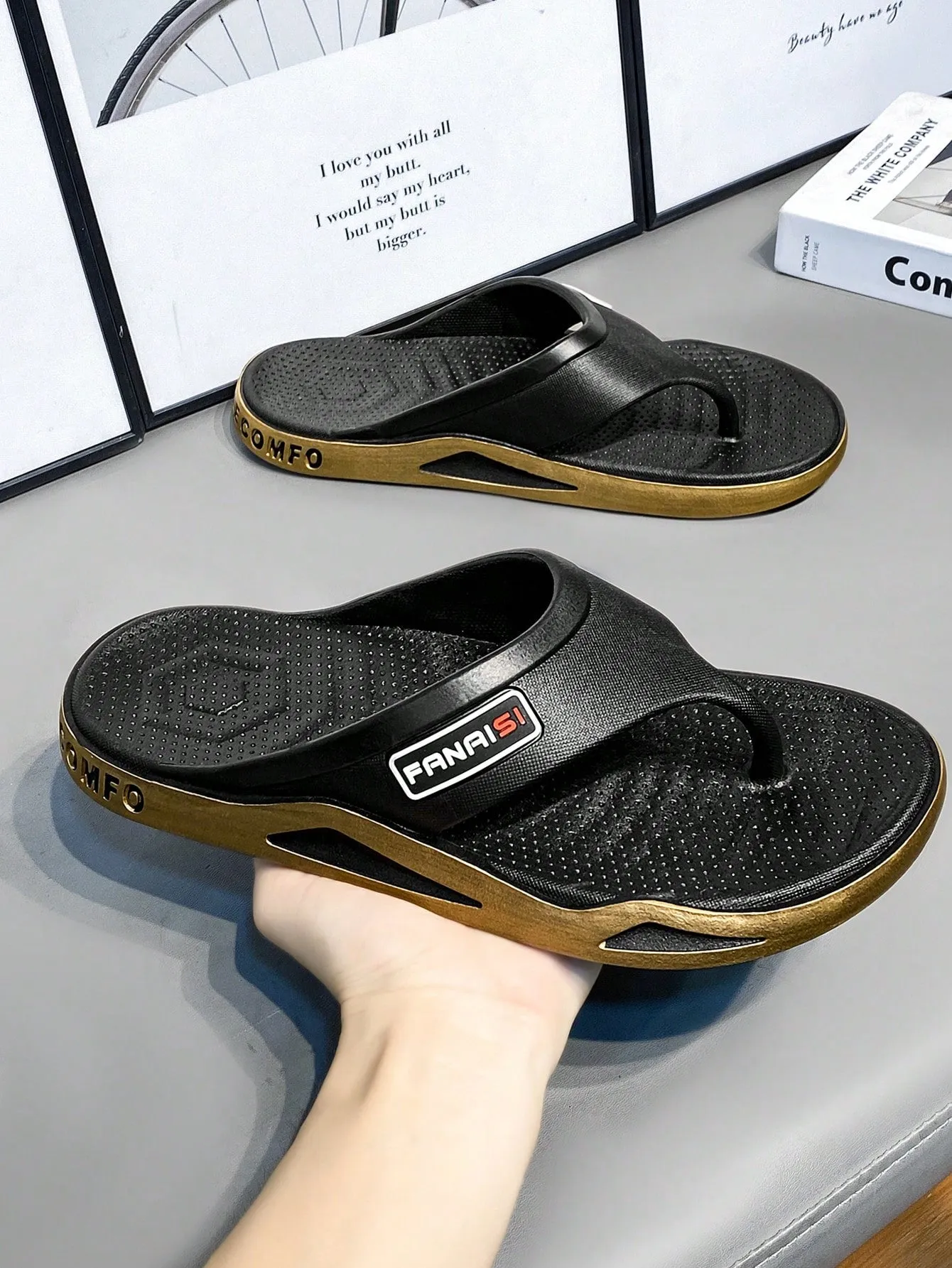 Men's Summer Fashion Flip Flops Sports Slippers Casual Beach Shoes