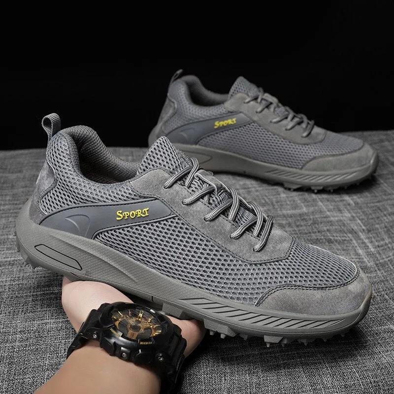 Mesh Men Casual Shoes Summer Outdoor Water Sneakers Men Trainers Non-slip Climbing Hiking Shoes Breathable Men's Treking Shoe