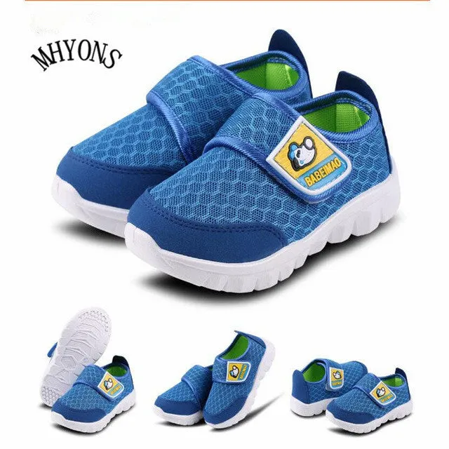 MHYONS 2017 Summer style children mesh shoes girls and boys sport shoes soft bottom kids shoes comfort breathable sneakers S1073