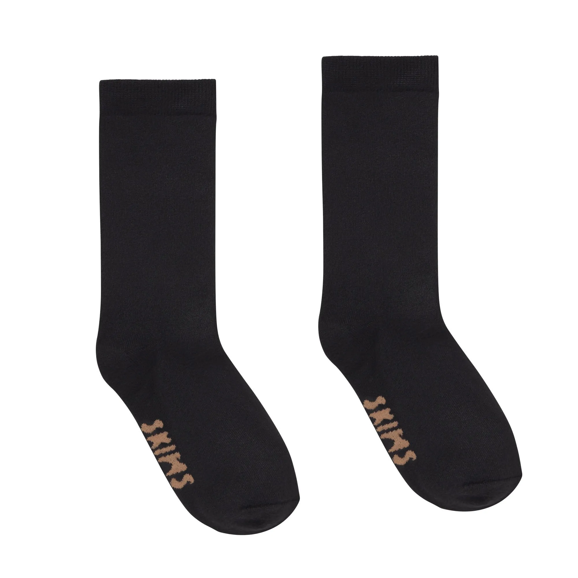 MICROPOLY CREW SOCK | ONYX