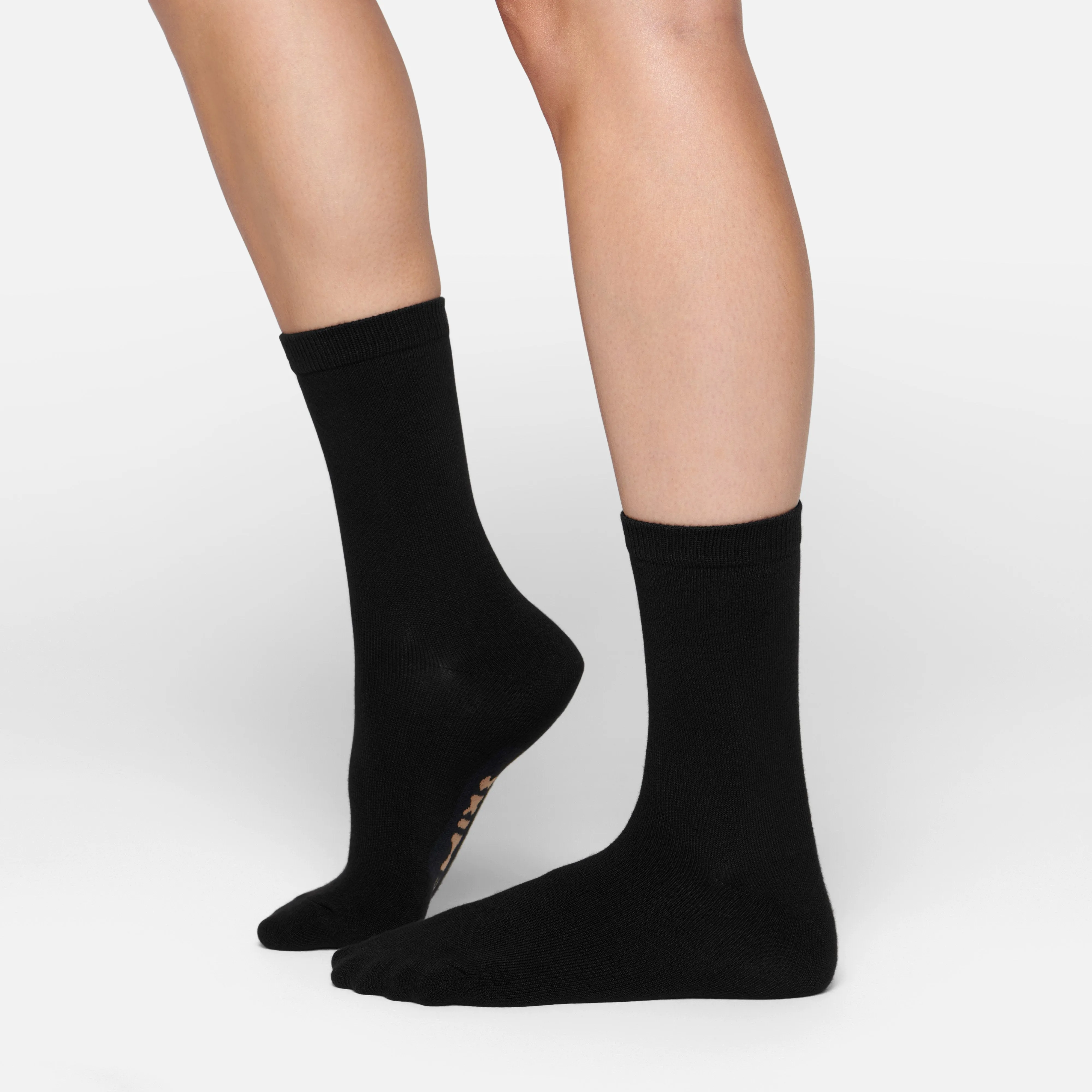 MICROPOLY CREW SOCK | ONYX