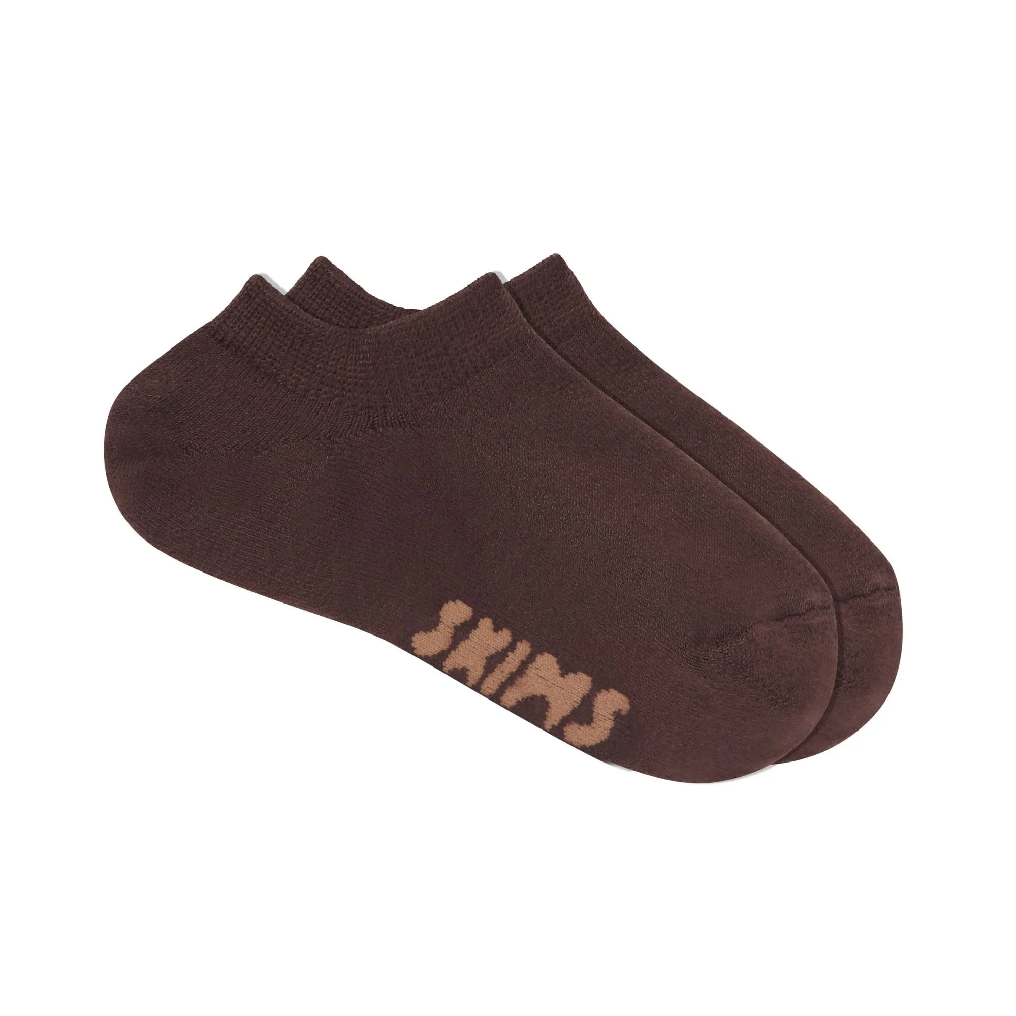 MICROPOLY NO SHOW SOCK | COCOA