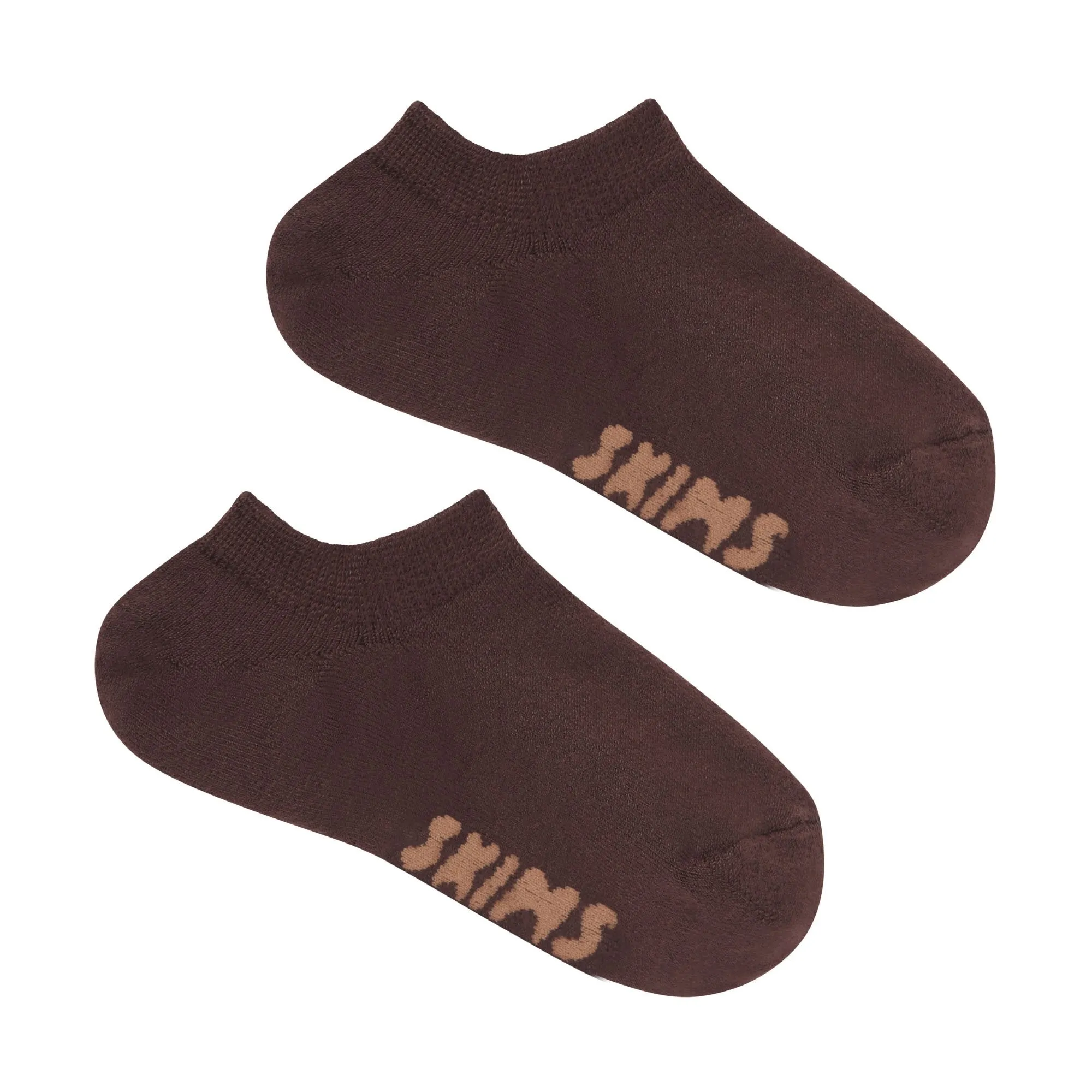 MICROPOLY NO SHOW SOCK | COCOA