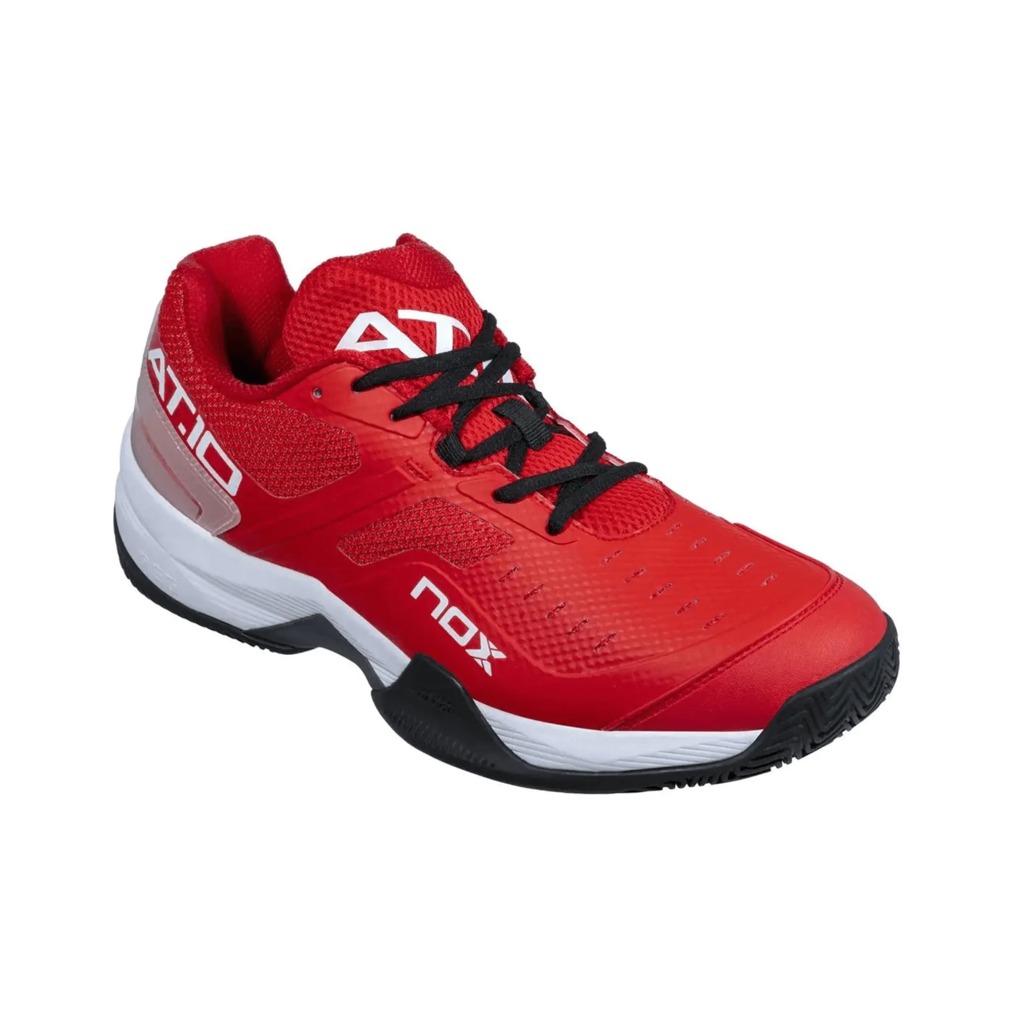 Nox Padel Shoes AT10 Fiery Red/Black