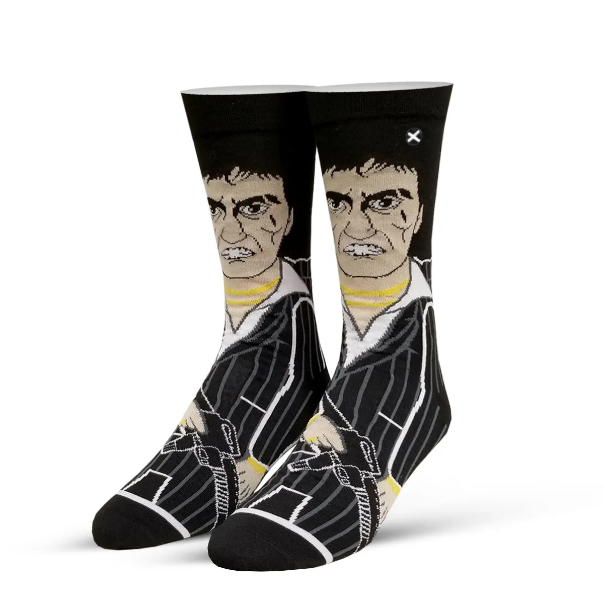 Odd Sox Men's Crew Socks - Tony Montana (Scarface)