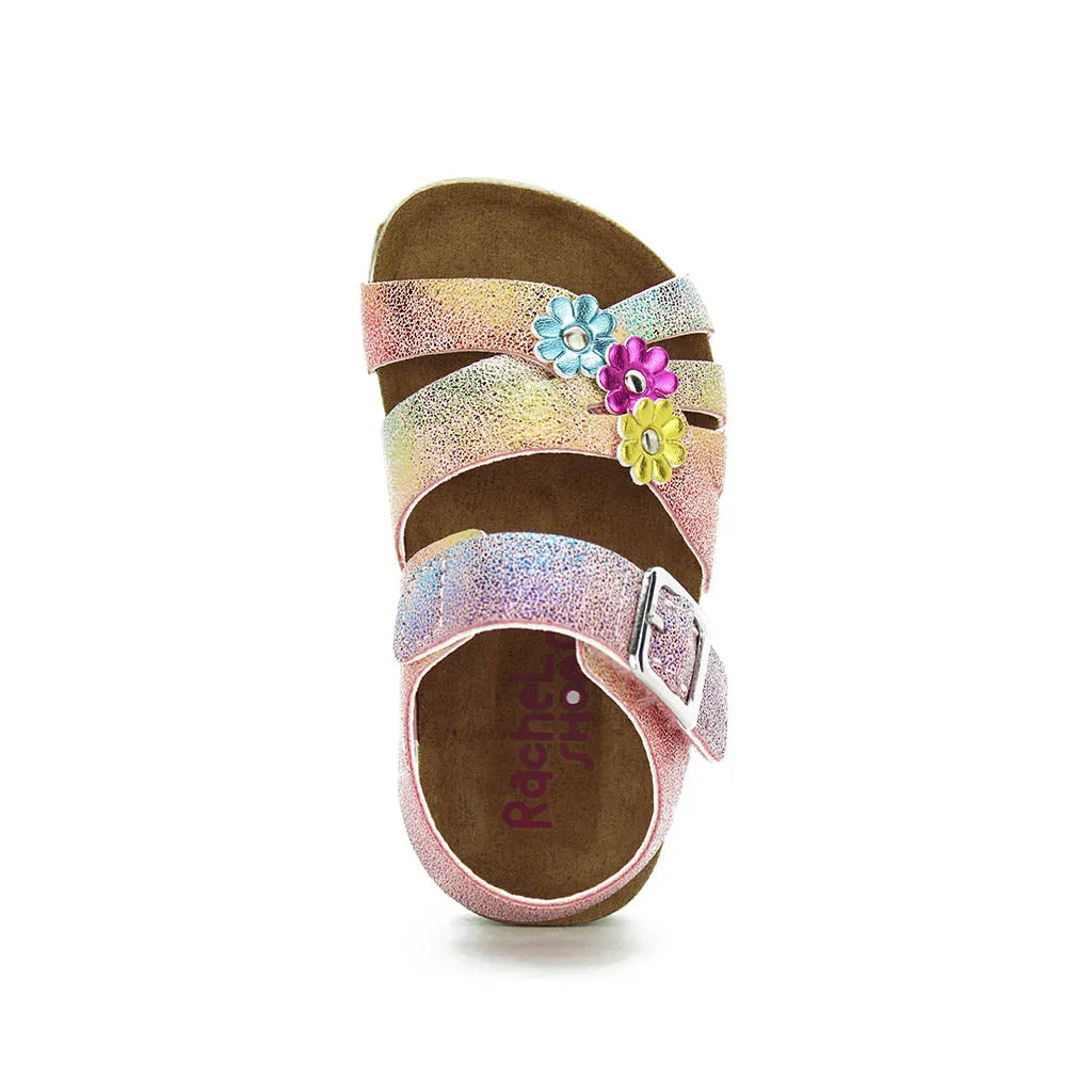 Rachel Lil Drew Sandals Pink Rainbow Walkers Toddler Girls - Kids Shoes